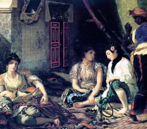 Eugène Delacroix: 'Vrouwen van Algiers'1832 copyright: Isthmar-fotogalereya