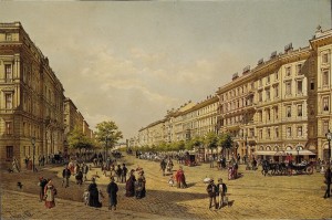 Ringstrasse ca 1885, Wien